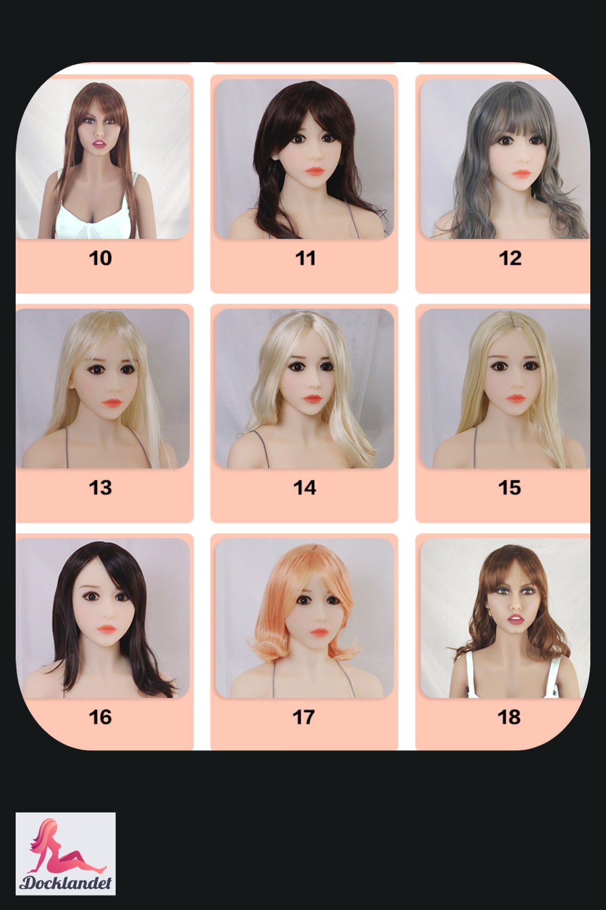 Paruka (zvolit mezi 94 různými)