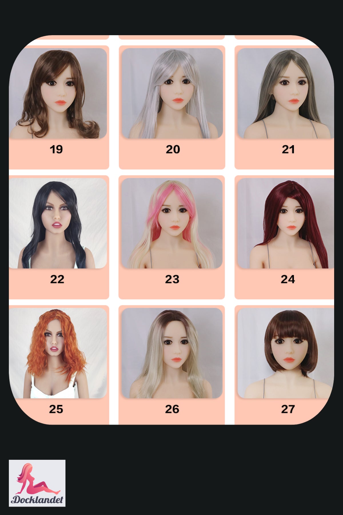 Paruka (zvolit mezi 94 různými)