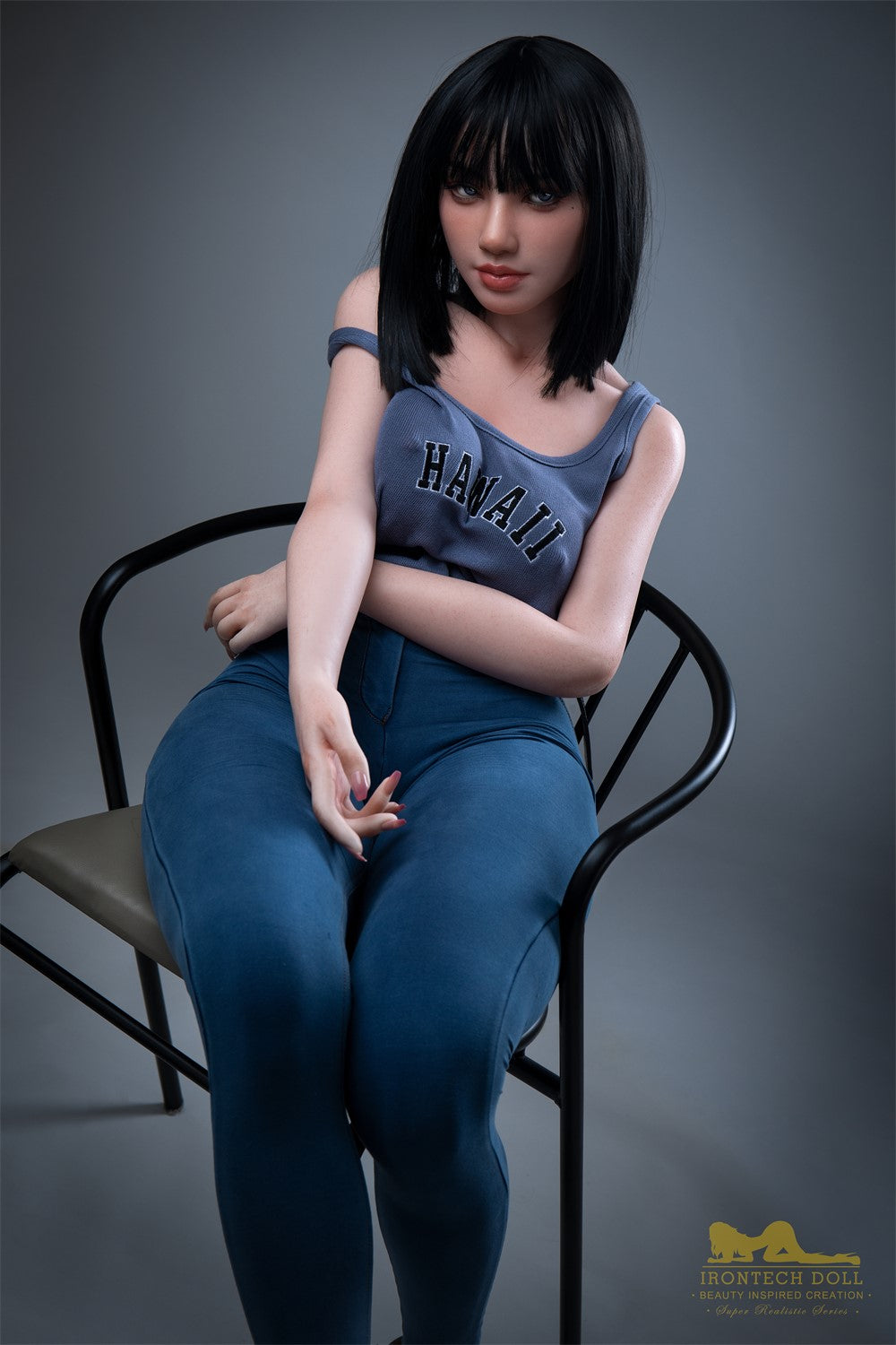 Rita sexuální panenka (Irontech Doll 153 cm E-Kupa S30 silikon)