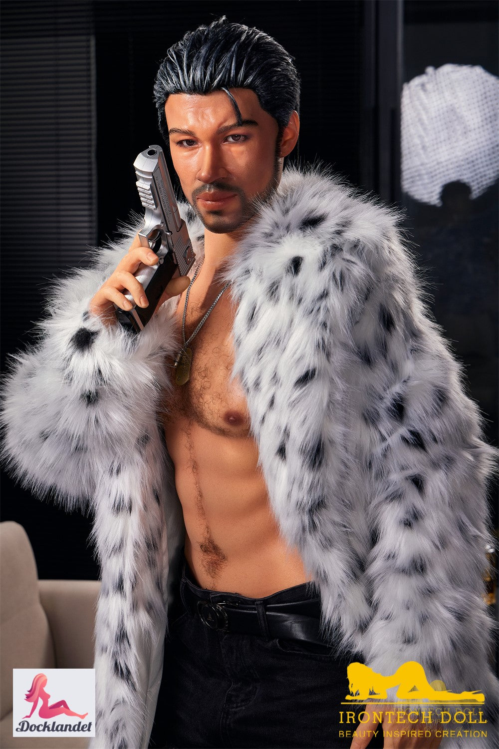 Mužská sexuální panenka Gregor (Irontech Doll 170 cm M7 silikon)