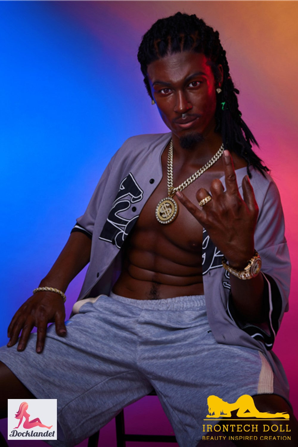 Mužská sexuální panenka Billa (Irontech Doll 170 cm M7 silikon)