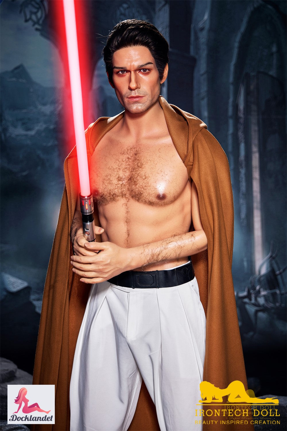 Mužská sexuální panenka Luke (Irontech Doll 170 cm M5 silikon)