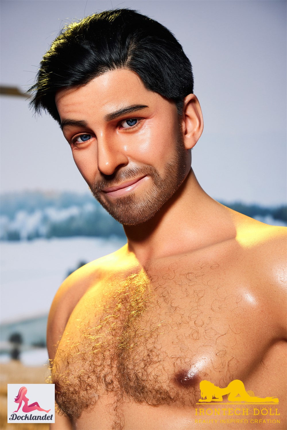Allen mužská sexuální panenka (Irontech Doll 170 cm M6 silikon)