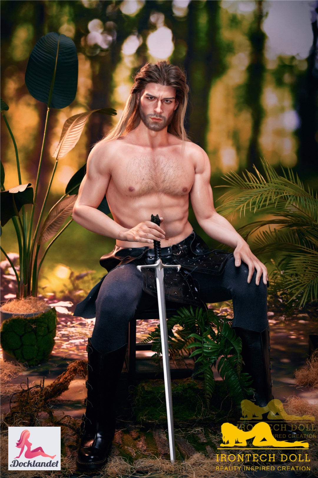 Doll Ragnar Male Sex Doll (Irontech Doll 176cm silikon M5)