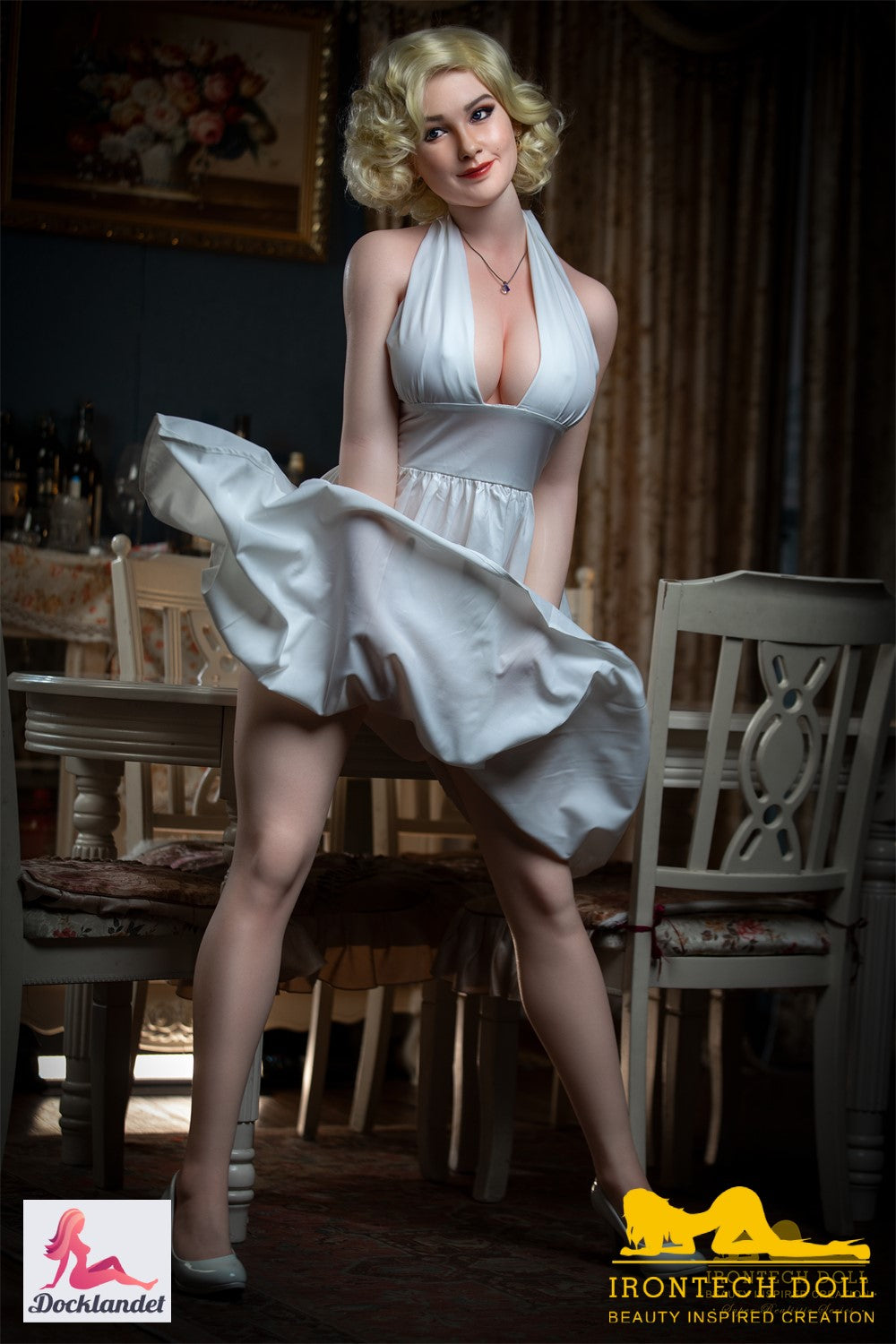 Marilyn Sex Doll (Irontech Doll 164cm E-CUP S12 Silikon)