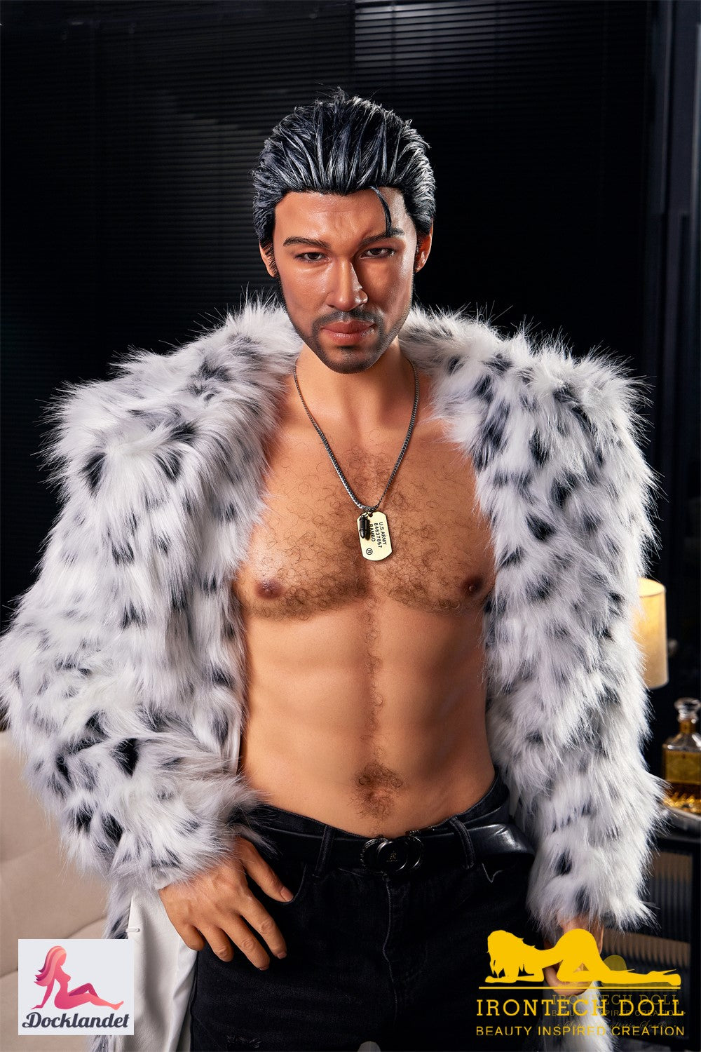 Mužská sexuální panenka Gregor (Irontech Doll 170 cm M7 silikon)