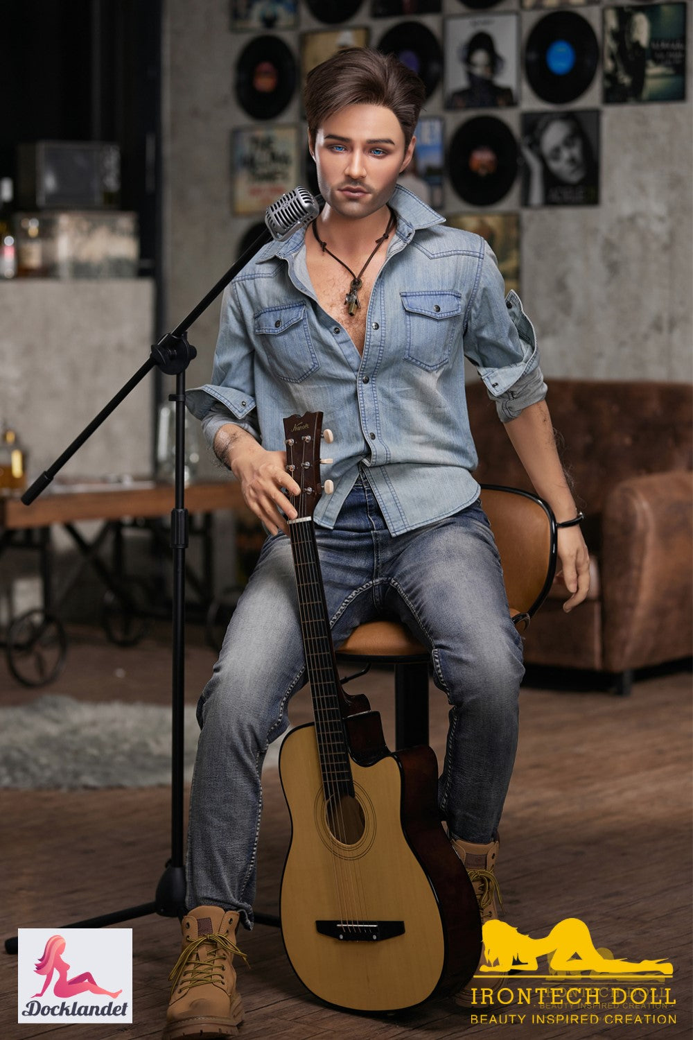 Mužská sexuální panenka Steve (Irontech Doll 170 cm M4 silikon)