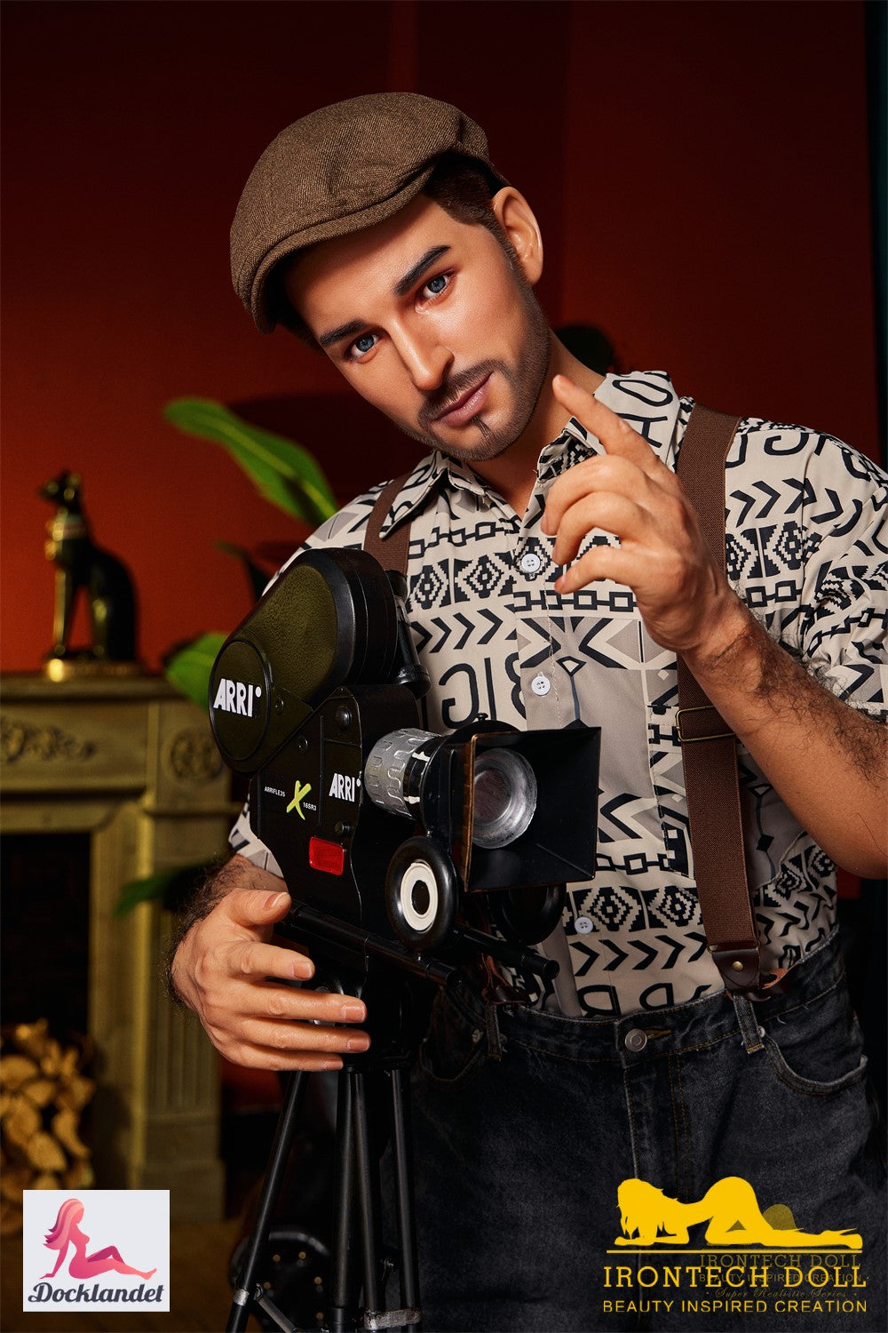 Mužská sexuální panenka Antonio (Irontech Doll 170 cm M3 silikon)