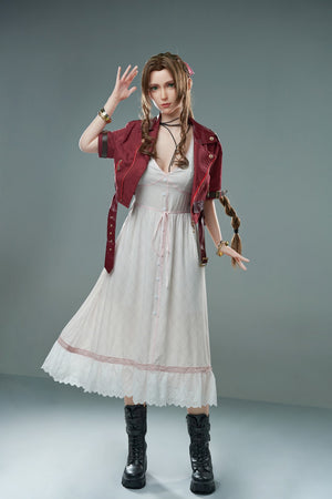 Aerith Sex Doll (Game Lady 167 cm D-kupa č. 04 silikon)