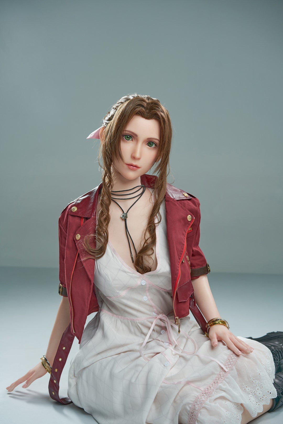 Aerith Sex Doll (Game Lady 167 cm D-kupa č. 04 silikon)