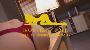 Butt Extra Velká zakřivená sexuální panenka (Irontech Doll Hip 125cm TPE)