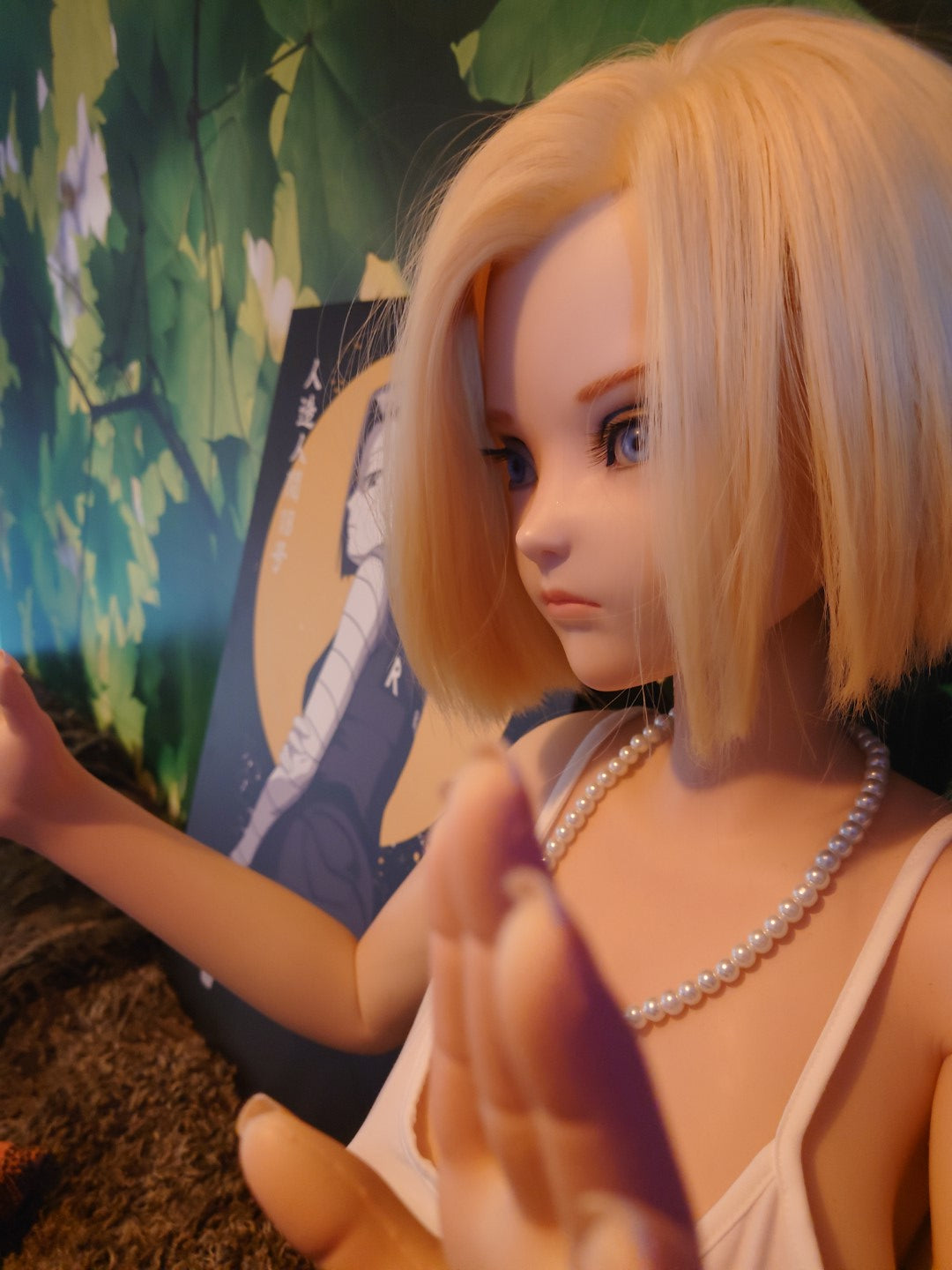Lazuli Android 18 Sex Doll (Irokebijin 140 cm E-Cup TPE/silikon)